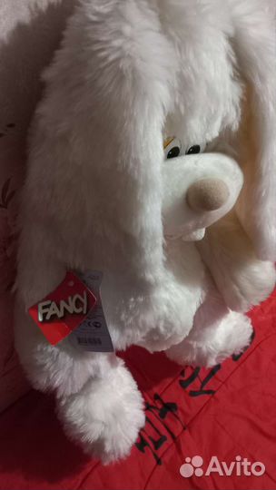 Новая мягкая игрушка Заяц Лаврик