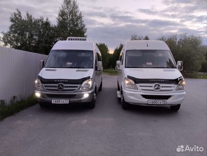 Перевозка пассажиров микроавтобусом