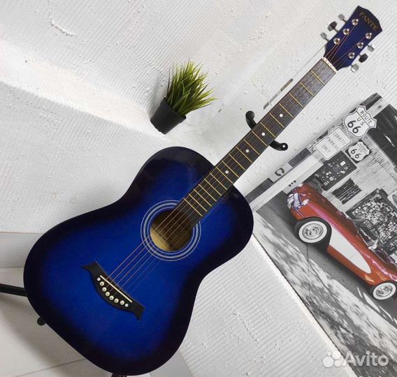 Классическая гитара новая с чехлом