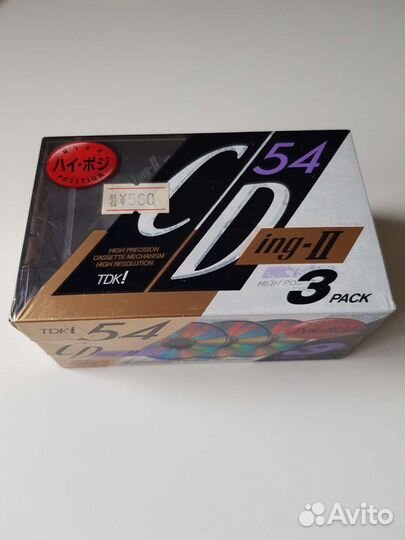 Аудиокассеты новые TDK CD ing-II 54