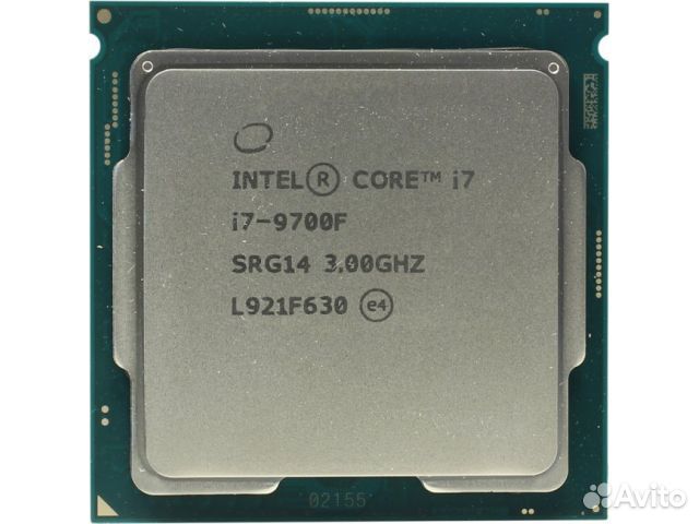 Процессор Intel Core i7 9700F сокет 1151