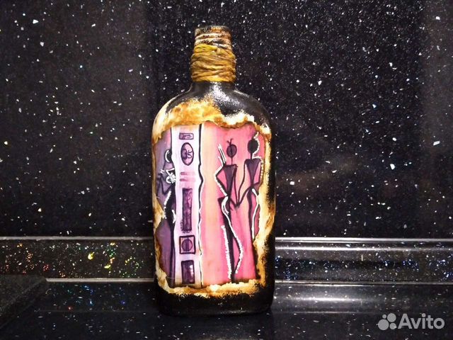 Декоративная бутылка