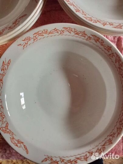 Тарелки глубокие СССР времен