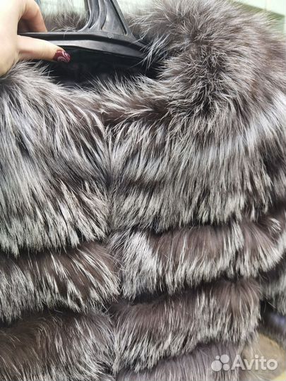 Шубка песец трансформер