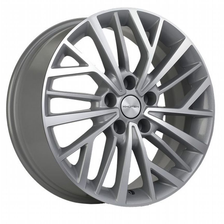 Khomen 1717 : 7x17 5*114,3 Et:37 Dia:66,6 F-Silver-FP