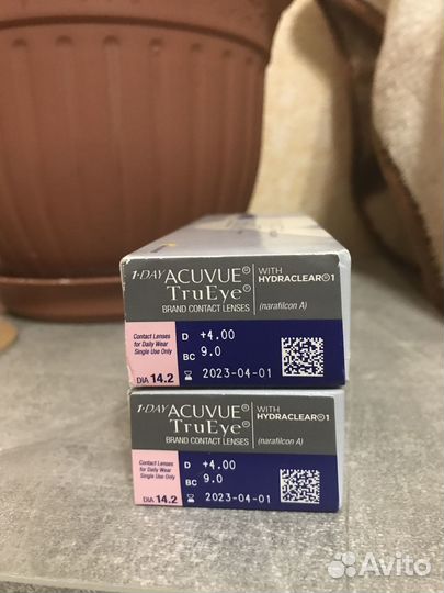 Acuvue TruEye 30шт линзы ежедневного ношения