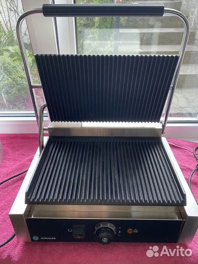 Электрогриль контактный hurakan