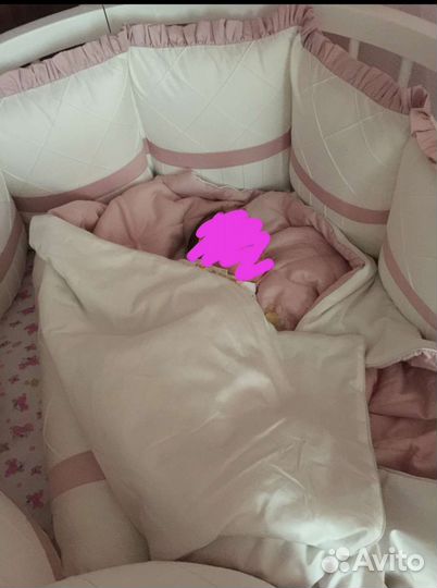 Комплект в детскую кроватку бортики