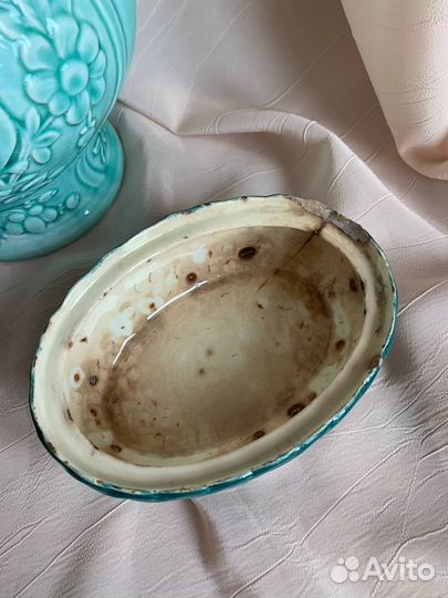 Шкатулка майолика Конаково/Кузнецов