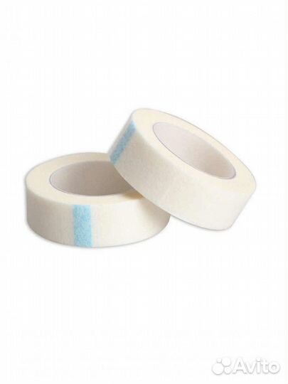 Скотч бумажный 9м для наращивания ресниц