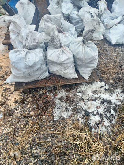 Уголь в мешках