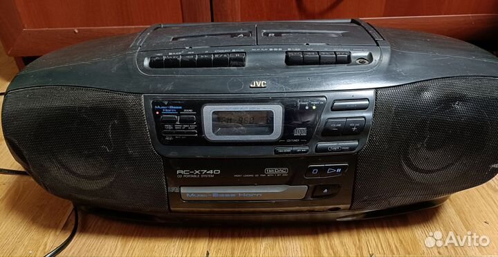 Двухкассетный JVC