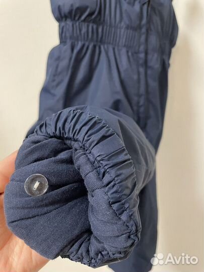 Зимний полукомбинезон (брюки) BabyGo 86 синий