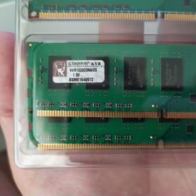 Оперативная память Kingston DDR3 dimm 2GB (x2)