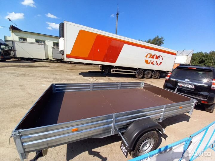 Прицеп 19.022 с крышкой Н1500.Крышка в комплекте