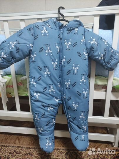 Детский демисезонный комбинезон 74