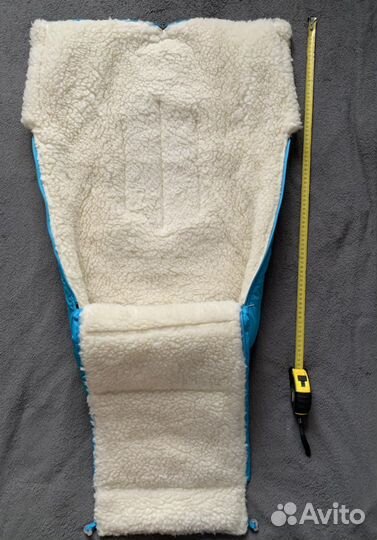 Зимний конверт в коляску. Б/у