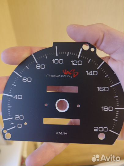 Шкалы приборной панели Hyundai Accent