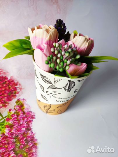 Букет из мыла