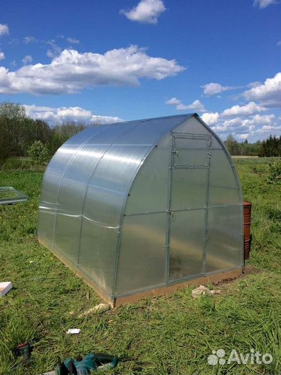 Теплицы из поликарбоната 2,5 на 4 метра