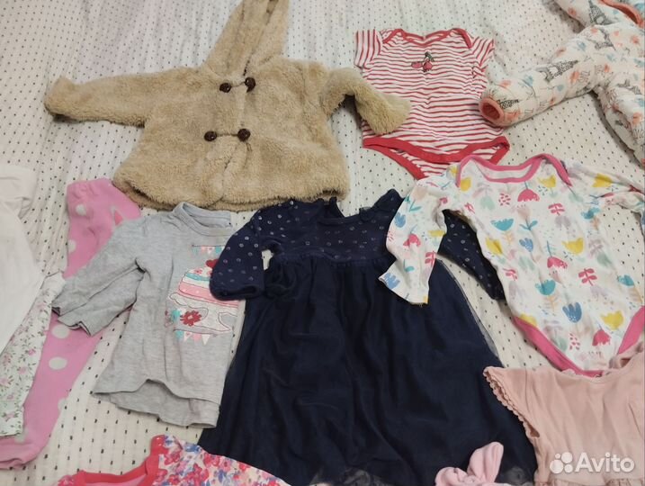 2 пакета вещей для девочки от 6 месяцев -1,5 года
