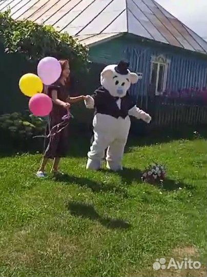 Тучка и Потапыч (поздравления ) Ростовая кукла