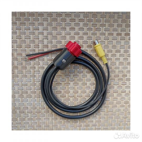 Кабель для эхолота Ловранс с видео входом RCA 12v