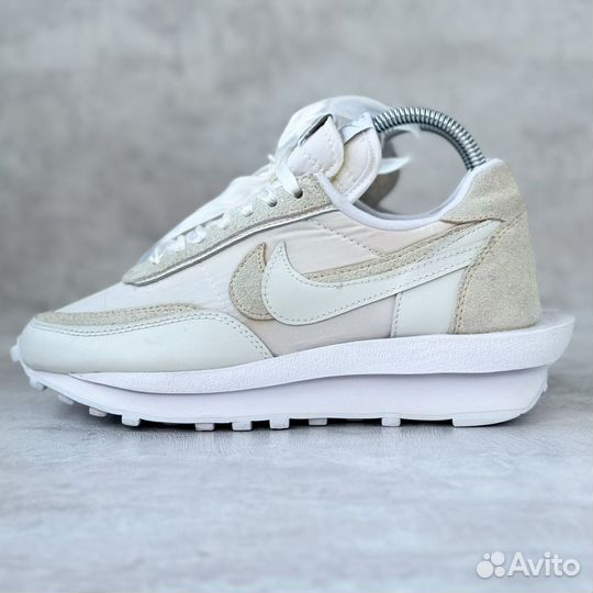 Nike LD Waffle Sacai White Nylon 38 EUR