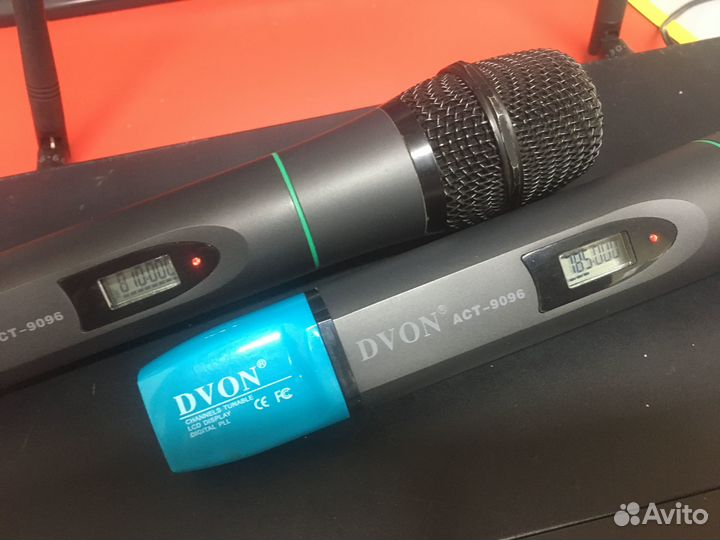 Dvon act-9460(All4pro act-9460hs) +2 мик ACT-9096