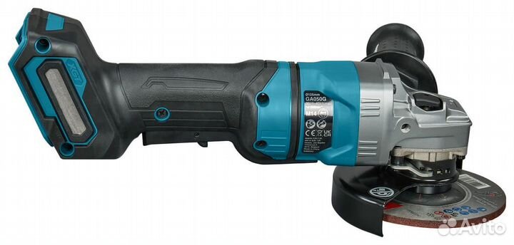 Шлифмашина угловая аккумуляторная makita XGT GA050