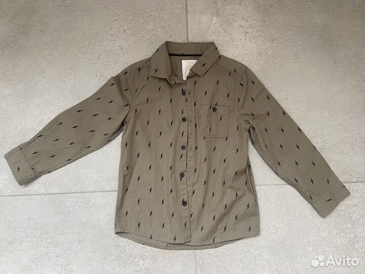 Рубашка benetton 6 -7лет,mothercare 5-6 лет
