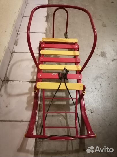 Детские зимние санки