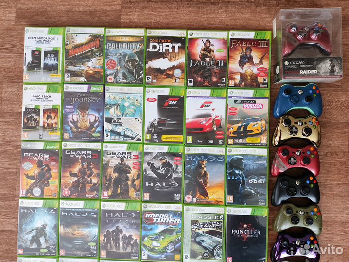 Коллекция Лицензионных Игр Для Xbox 360