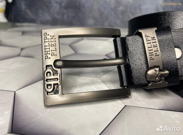 Кожаный Мужcой peмeнь Philipp Plein