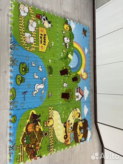 Мягкий коврик пазл