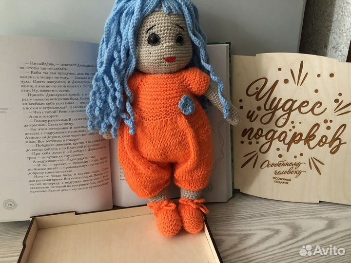 Вязаные игрушки ручной работы