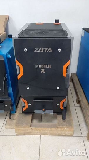 Котел твердотопливный Zota BOX 8 кВт, 10 кВт