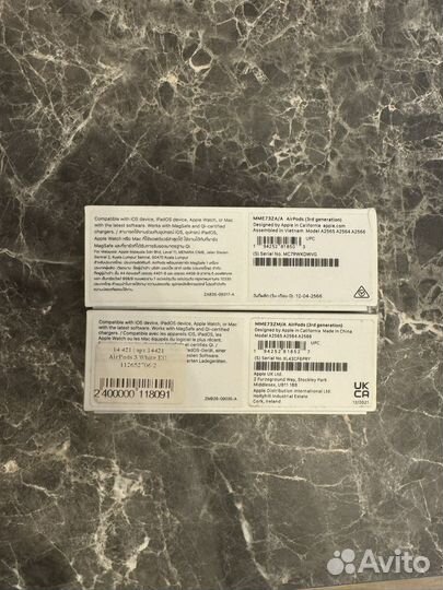 Наушники apple airpods 3 оригинал