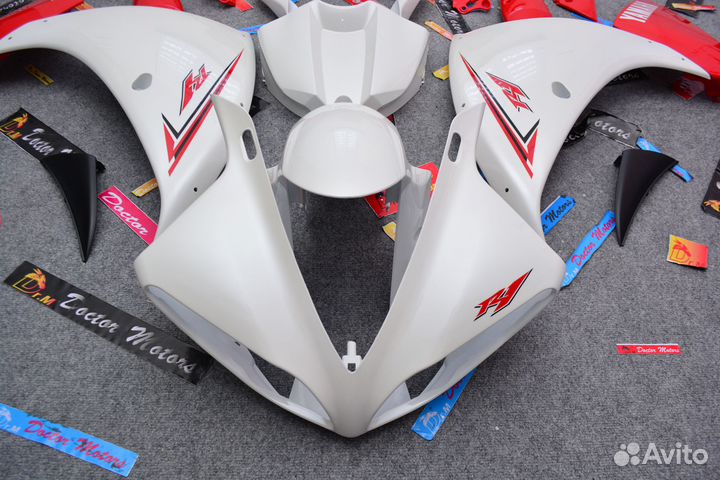 Yamaha YZF R1 09-11 пластик 2009 2010 2011 перламу