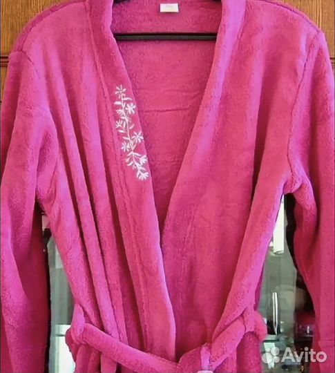 Халат махровый женский