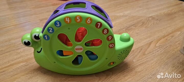 Развивающий сортер улитка Fisher price