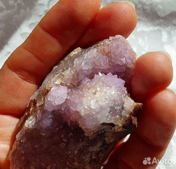 Кристалл друза щётка аметиста.Мыс Корабль