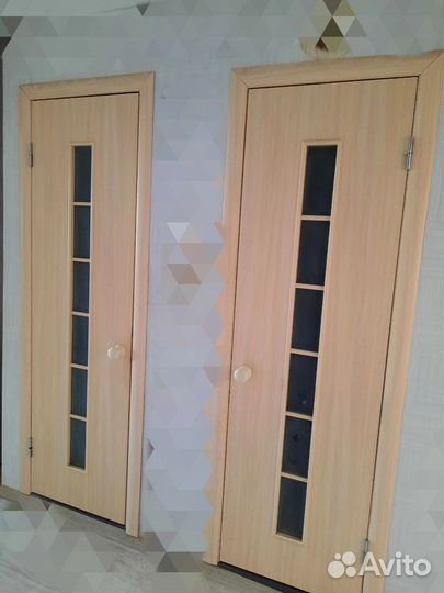 Межкомнатные двери бу 60 см с коробкой