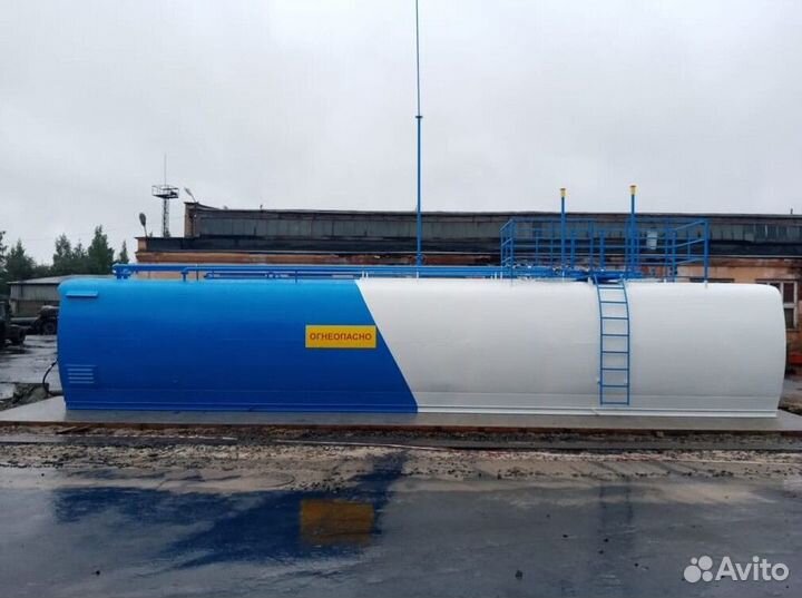 Контейнерная АЗС для заправки своей техники