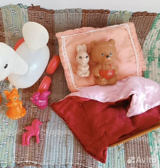 Игрушки Кукольная кроватка Мишка СССР и другие