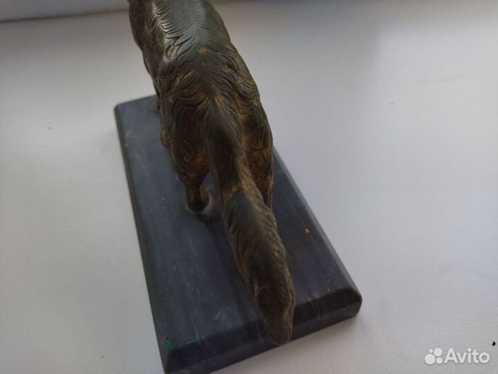 Венская бронза Собака 19 век