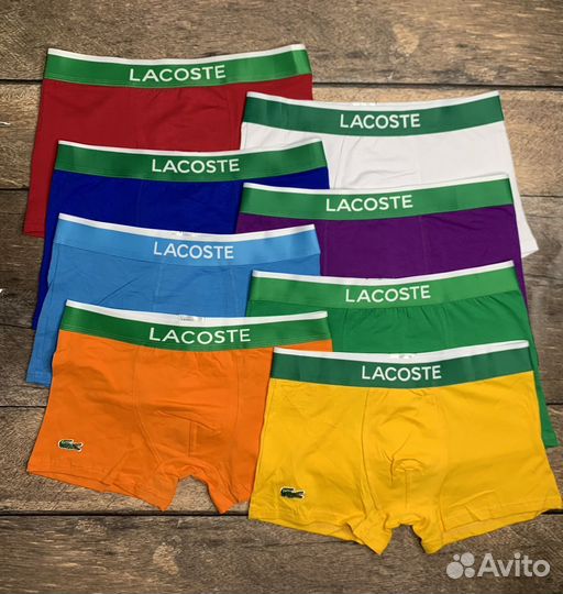 Трусы мужские боксеры lacoste