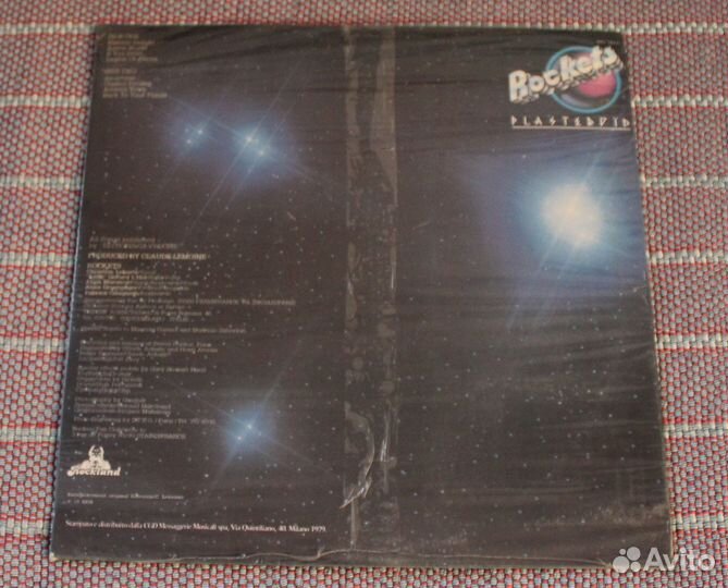 Rockets 1979 Plasteroid Sealed + Super Poster