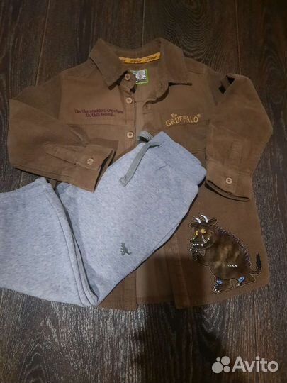 Рубашка zara для мальчика 92