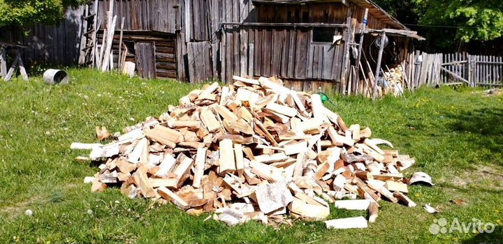 Дрова колотые